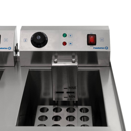 Фритюрница (13л+13л) DF-13L-2 Foodatlas